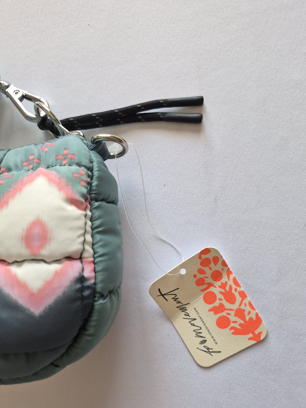Free People Movement Quilted Geometric Mini Wristlet Bag - Picture 5 of 11